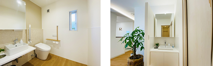 バリアフリートイレ・洗口コーナー